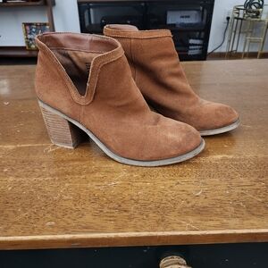 Urban Outfitters Brown Suede Ankle Boots